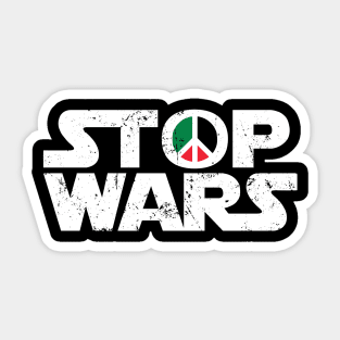 Stop Wars - Free Palestine Sticker